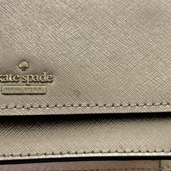 Kate Spade Rose Gold Clutch / crossbody - Picture 9 of 10